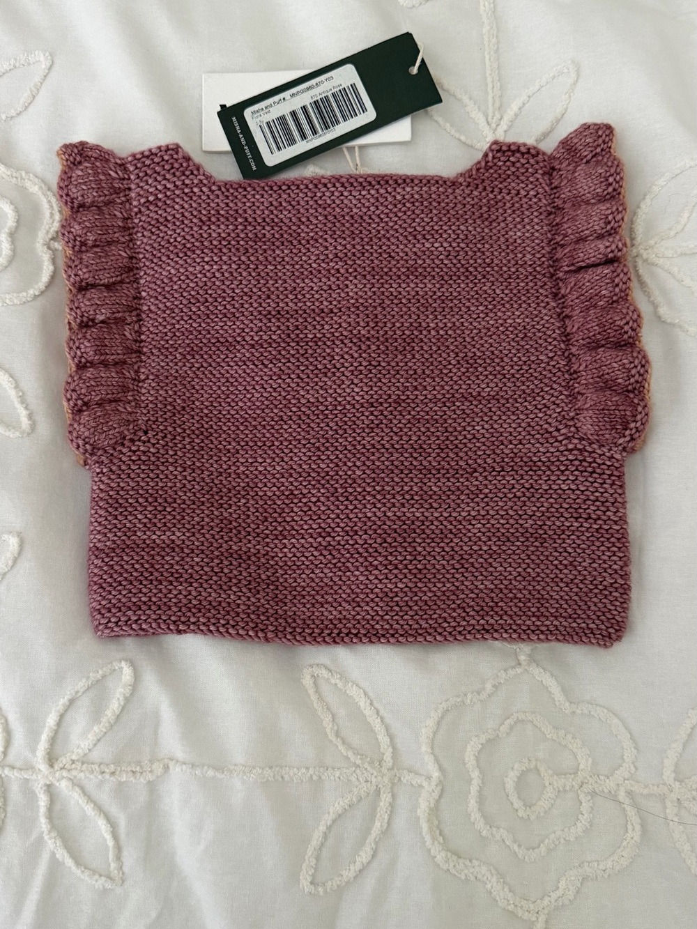 Misha And Puff Fiora Vest in Antique Rose NWT 2-3Y